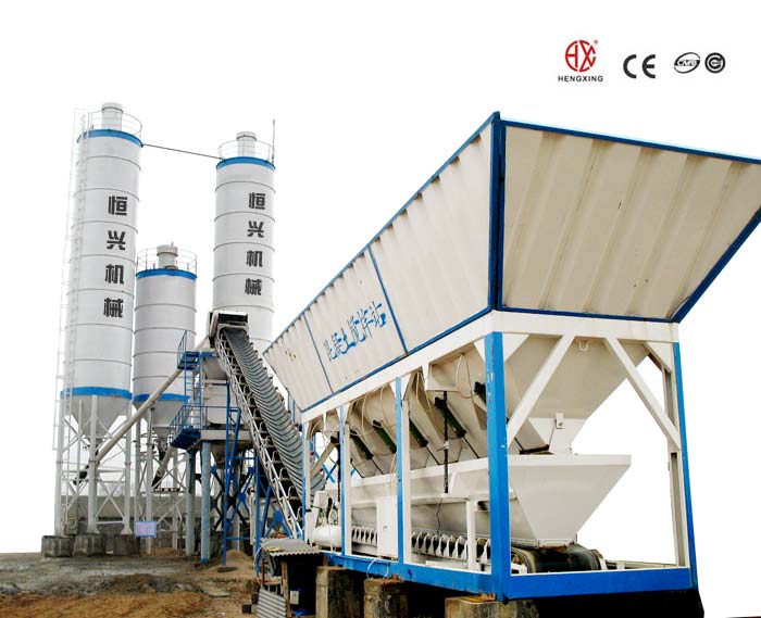 模塊(kuai)式混凝土(tu)攪拌設備(bei)(公路型)