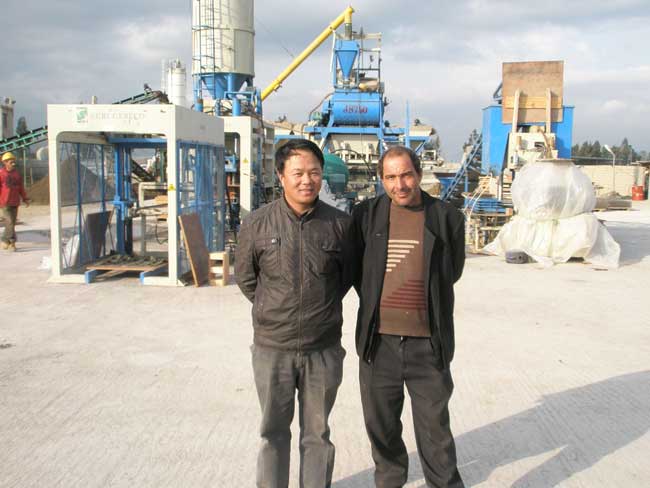 烏(wū)茲别克斯坦(tan)磚機客戶