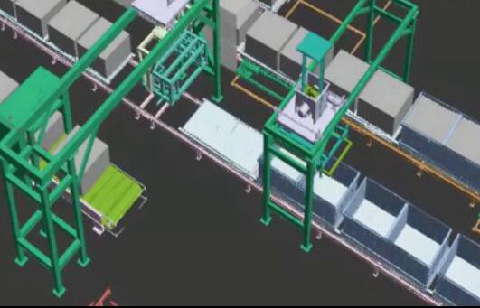 水泥(ní)發泡砌(qì)塊生産(chǎn)線 泡沫(mò)混凝土(tǔ)砌塊生(shēng)産線3D視(shì)頻