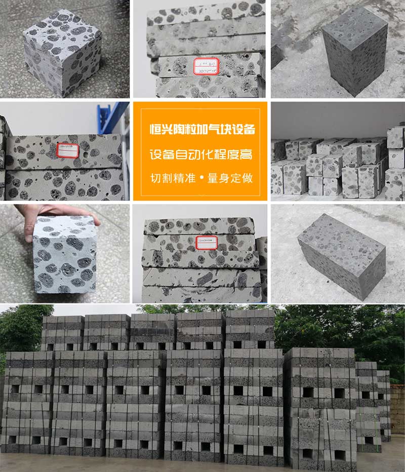 陶粒加氣(qì)混凝土砌塊